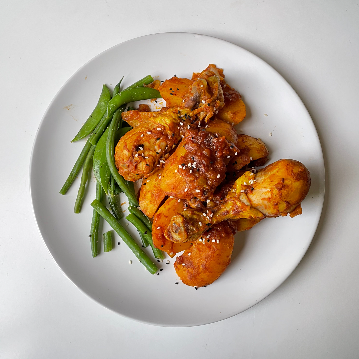 Poulet à la Royale au Curry