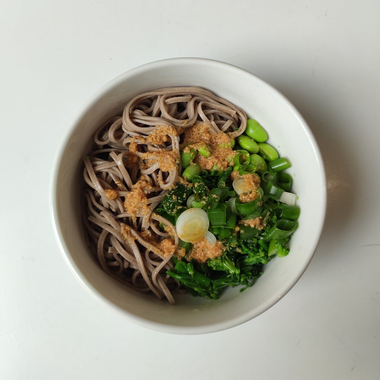 Broccoli and Peanut soba noodles